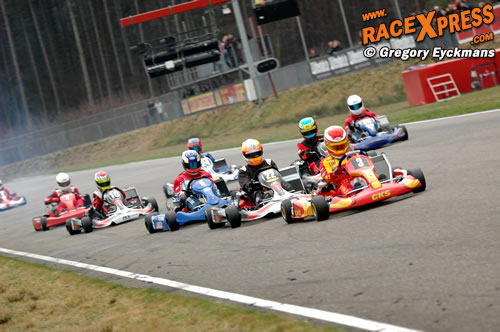 Michael Ryall leading the field